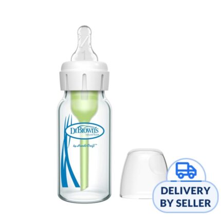 Dr. Brown’s Narrow Options+ Glass Feeding Bottle, 120ml